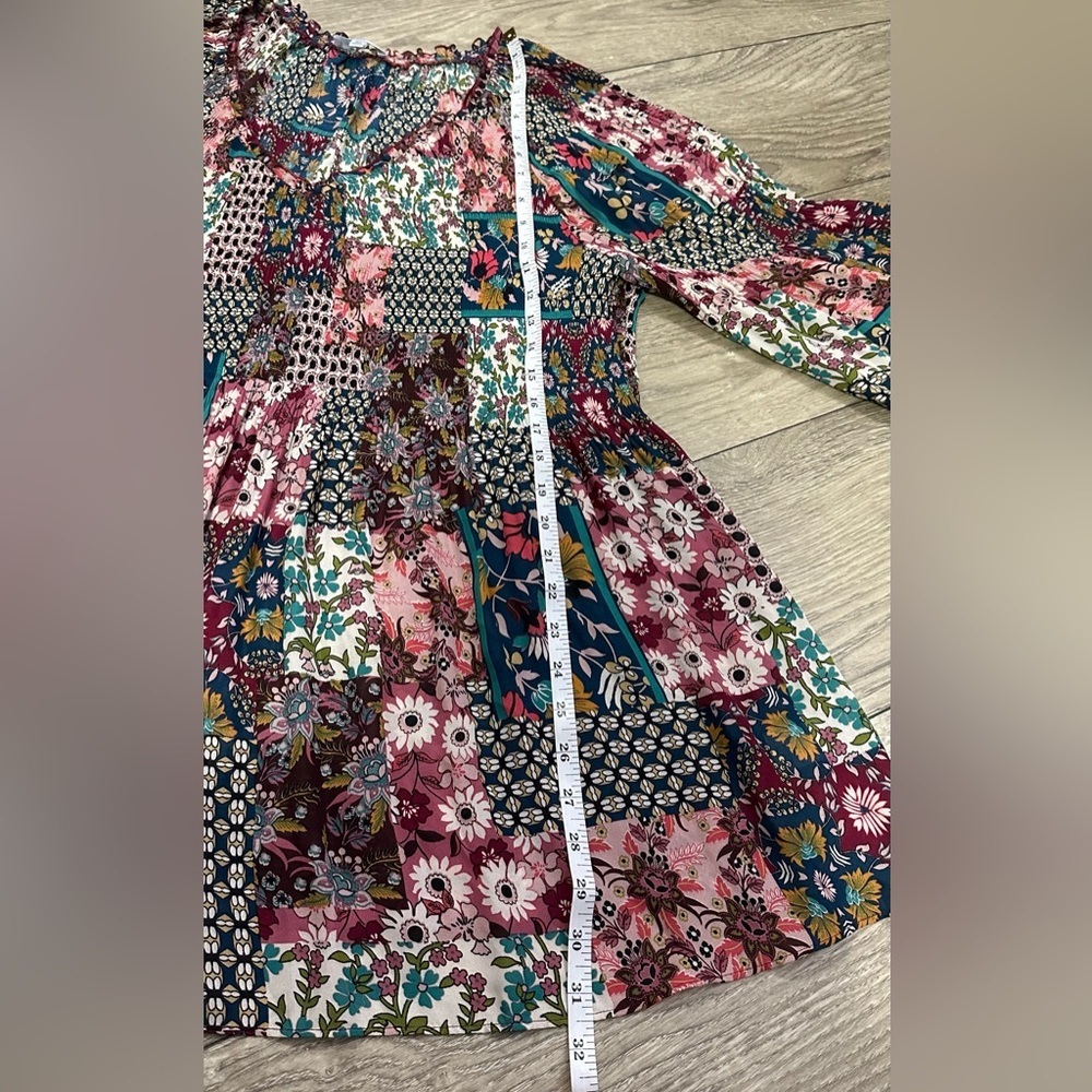 Floral Multicolor Women's Top - Picture 8 of 16